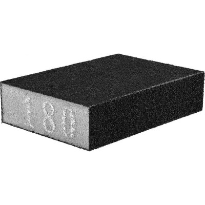 GRAPHITE Губка наждачная 70 x 25 x 100 мм K180 55H920