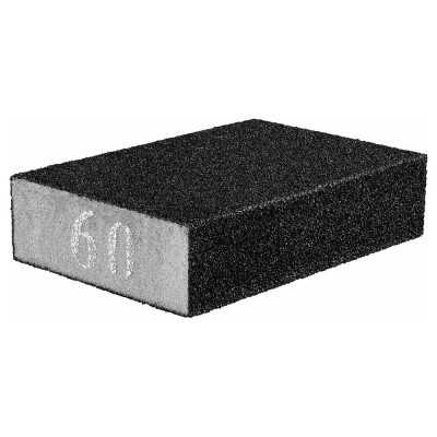 GRAPHITE Губка наждачная 70 x 25 x 100 мм K60 55H915