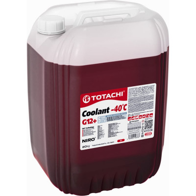 Охлаждающая жидкость Totachi NIRO COOLANT Red G12+ 4589904526787