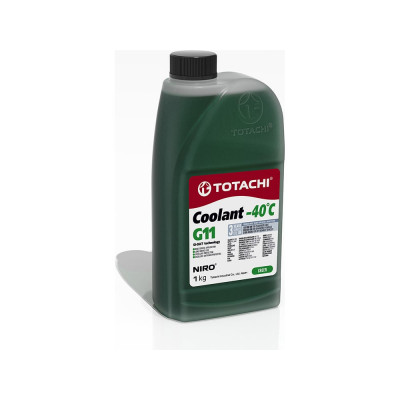 Охлаждающая жидкость Totachi NIRO COOLANT Green G11 4589904526800