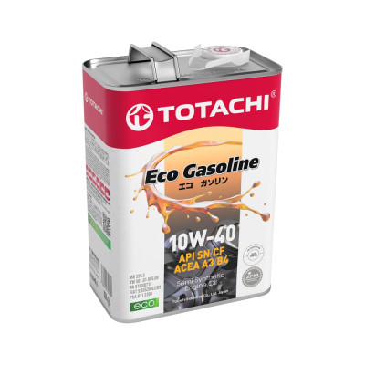 Моторное масло Totachi Eco Gasoline Semi-Synthetic SN/CF 10W-40 4589904934919