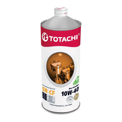 Моторное масло Totachi Eco Gasoline Semi-Synthetic SN/CF 10W-40 4589904934902