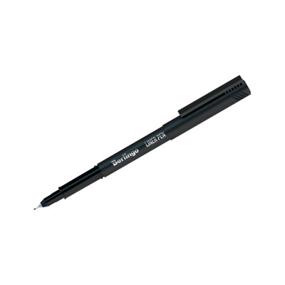 Berlingo Ручка капиллярная liner pen черная, 0,4мм CK_40681
