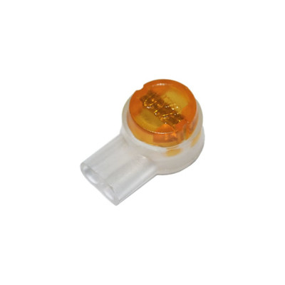 TWIST Скотчлок (скотч-лок) UY2 на 2 провода, жила 0.4-0.9мм, 20-26 AWG, 100шт. UY2-UL-TWCS/100