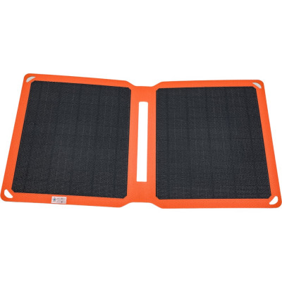 TopOn солнечная батарея 10w usb 5v 2a, влагозащищенная ip67, складная на 2 секции TOP-SOLAR-10
