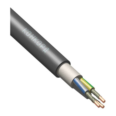 ООО Конкорд Кабель ВВГнг(А)-FRLS 3x2,5ок(N, PE) - 0,66 (100м) (Бухта (100м)) 4346