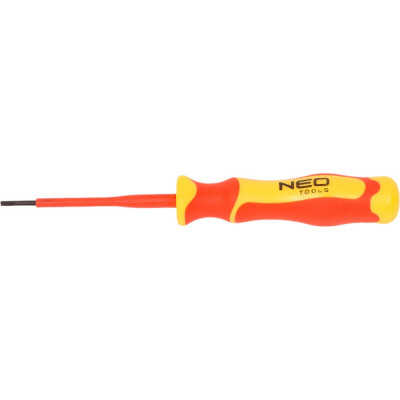 NEO Tools Отвертка шлицевая 0.4 x 2.5 x 75 mm 1000 В 04-130