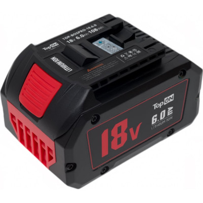 TopOn Аккумулятор для Bosch ProCore. 18V 6.0Ah (Li-Ion) PN: 2607336092 TOP-BOSPRO-18.6.0