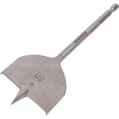 HEADROCK Сверло по дереву перовое, шестигр. хвостовик L152 D60 716-247-15260
