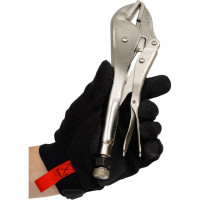 Зажимные клещи NEO Tools 250 мм прямые губки 01-217