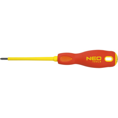 Крестовая отвертка NEO Tools PZ2x100 мм 1000 В CrMo 04-063