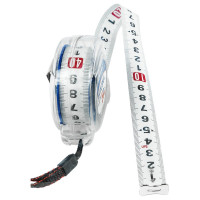 Рулетка (5 м x 19 мм, прозрачный корпус) КОБАЛЬТ Высота 247-279