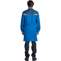 Халат ГК Спецобъединение КМ-10 ЛЮКС василёк/темно-синий р. 112-116, рост 182-188 Хал 542/112/182