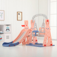 Горка/качели Perfetto Sport Зайчонок PS-042-О оранжевый СГ000005138