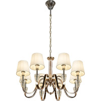 Подвесной светильник iLAMP Alesti никель P2424-8 Nickel