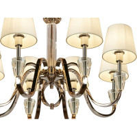 Подвесной светильник iLAMP Alesti никель P2424-8 Nickel