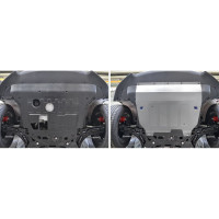 Защита Rival картера и КПП Geely Coolray SX11 20-/Cityray 24-/Belgee X50 23-, 333.1922.1