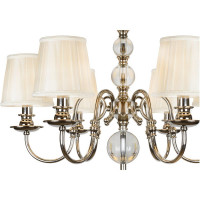 Подвесной светильник iLAMP Armonia никель+бежевый P2510-6 nic