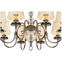 Подвесной светильник iLAMP Armonia никель+бежевый P2510-8 nic