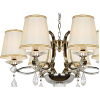 Подвесной светильник iLAMP Cento никель+белый P7505-6 nic