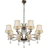 Подвесной светильник iLAMP Cento никель+белый P7505-8 nic