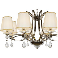 Подвесной светильник iLAMP Cento никель+белый P7505-8 nic