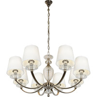 Подвесной светильник iLAMP Hilarious никель+белый P9397-8 nic