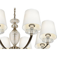 Подвесной светильник iLAMP Hilarious никель+белый P9397-8 nic