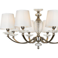 Подвесной светильник iLAMP Hilarious никель+белый P9397-8 nic