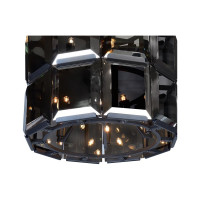 Подвесной светильник iLAMP Panorama черный 10490-5+5P BK