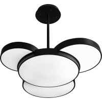 Потолочный светильник iLEDEX Demure черный матовый 9127-930-D-T BK