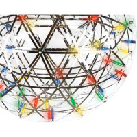Подвесной светильник iLEDEX Stratosphere хром FG 600-92 RGB CR