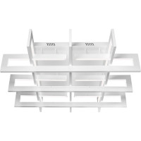 Потолочный светильник iLEDEX Stalker белый 9082-800*800-X 192W WH