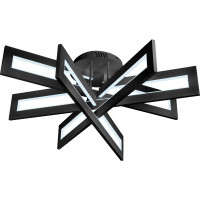 Потолочный светильник iLEDEX Stalker черный 9082-R800-X 128W BK