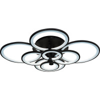 Потолочный светильник iLEDEX Ring черный A001/8 BK
