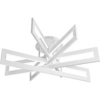 Потолочный светильник iLEDEX Stalker белый 9082-R800-X 128W WH