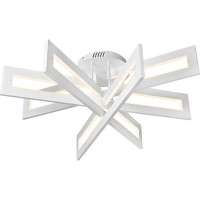 Потолочный светильник iLEDEX Stalker белый 9082-R800-X 128W WH