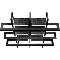 Потолочный светильник iLEDEX Stalker черный 9082-800*800-X 192W BK