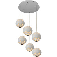 Подвесной светильник iLEDEX Mob белый P1009-6 WH