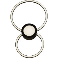 Потолочный светильник iLEDEX Galaxy черный X046324 24W 3000K BK