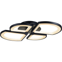 Потолочный светильник iLEDEX River черный X024-4 BK