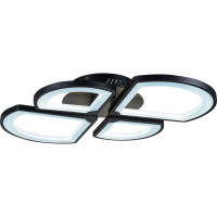 Потолочный светильник iLEDEX River черный X024-4 BK