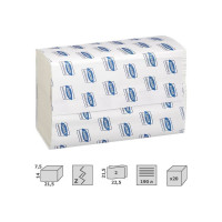 Полотенца бумажные д/дисп. Luscan PROFESSIONAL Luscan Professional Zслож2слбелцел190л20пач/уп 607965