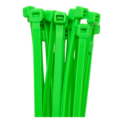 Нейлоновые хомуты TDM ELECTRIC 4,8х400 мм, зеленый, 25 штук SQ0515-0355