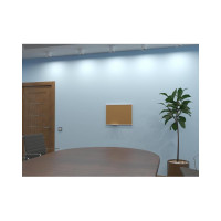 Пробковая доска Attache Iron 45x60 см алюминиевая рамка 1419472