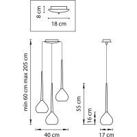 Подвесная люстра Lightstar FORMA 808230