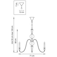 Подвесная люстра Lightstar 732067