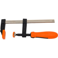 Струбцина NEO Tools тип F, 50 x 150 двухкомпонентная рукоятка 45-450