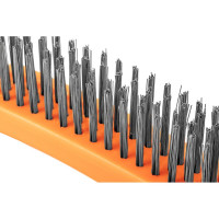 Проволочная щетка NEO Tools стальная проволока, 4х16 рядов 39-010