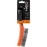 Проволочная щетка NEO Tools стальная проволока, 4х16 рядов 39-010